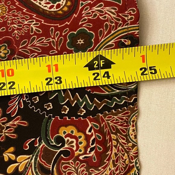 Notations Women's Tunic Paisley Pattern Top Size L - Picture 8 of 8